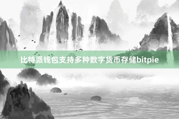 比特派钱包支持多种数字货币存储bitpie