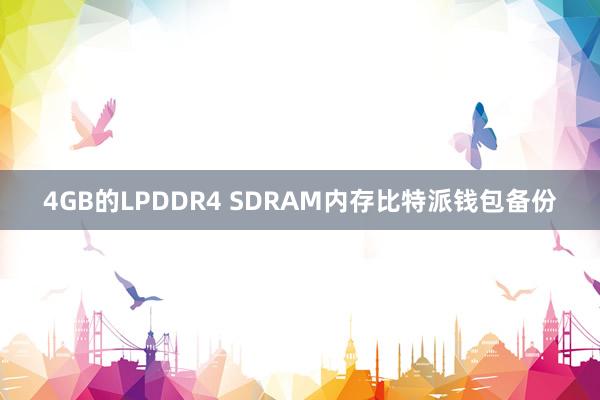 4GB的LPDDR4 SDRAM内存比特派钱包备份